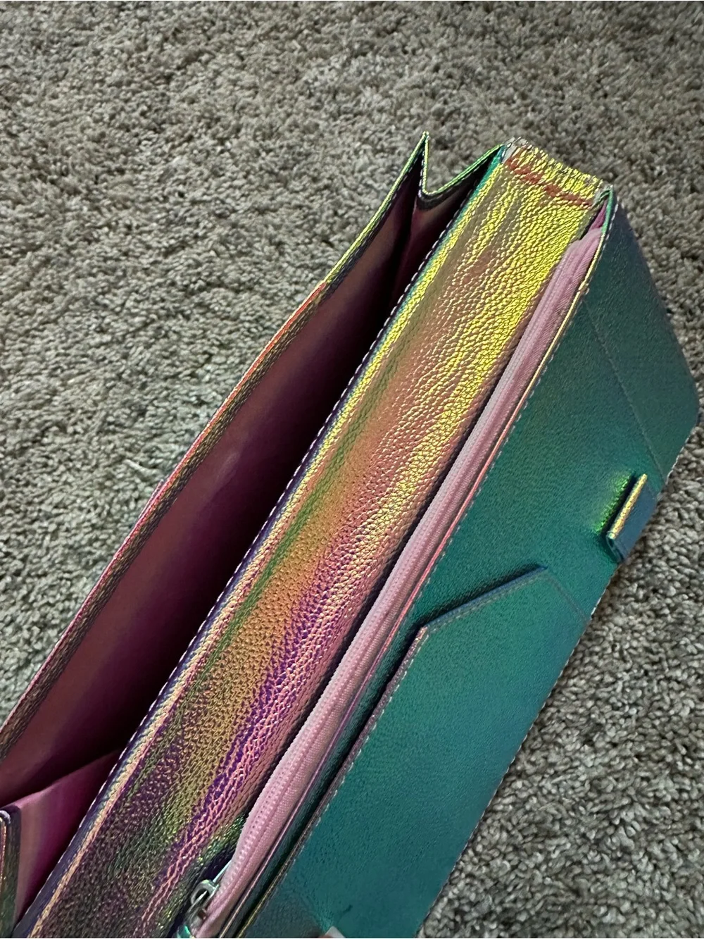 Source Unknown Iridescent Multicolor waitresses receipt and order book